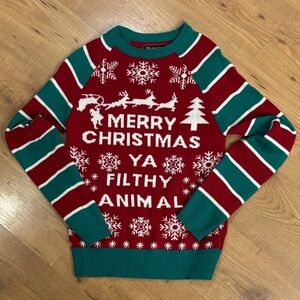Christmas Sweater - Red and Green
